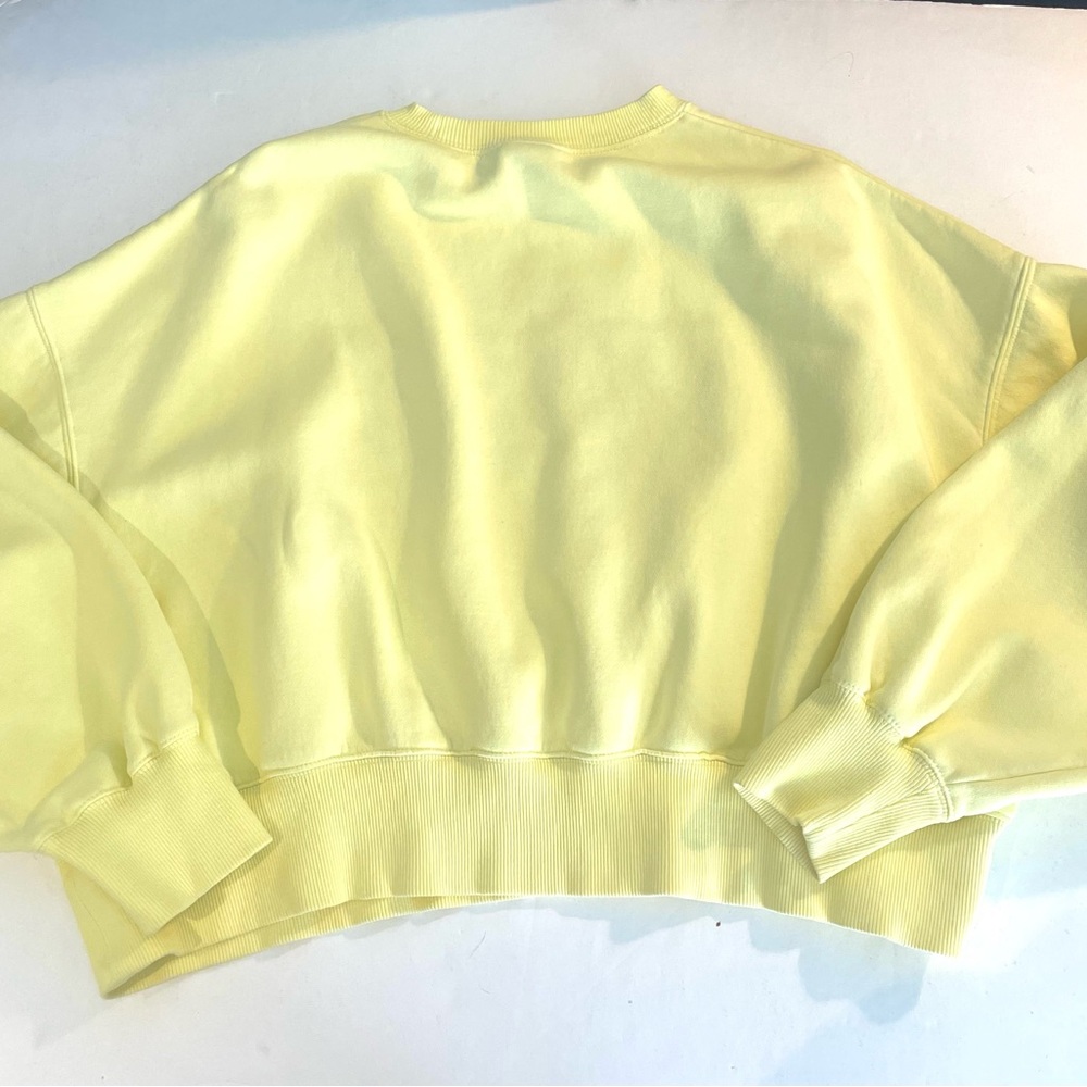 Nike Yellow Logo Crewneck Sweatshirt - Picture 7 of 11